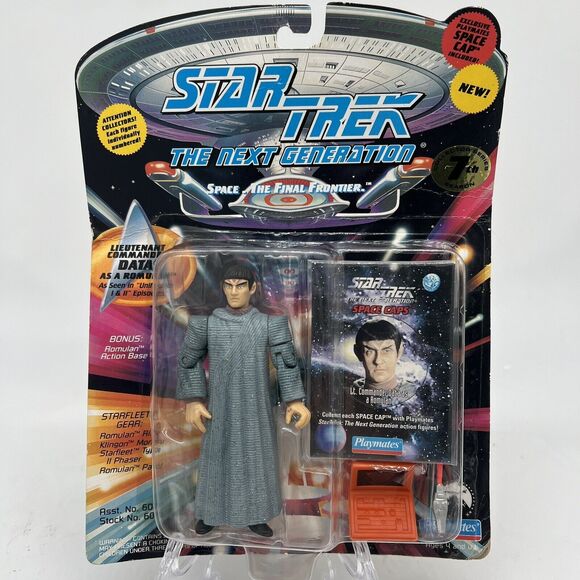 Playmates Lieutenant Commander Data As A Romulan Star Trek: The Next Generation - Picture 1 of 8